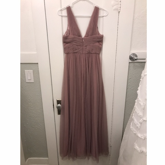 BHLDN Esme maxi dress in dusty rose - Picture 4 of 6